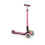 Patinete Élite Deluxe Rosa con luces
