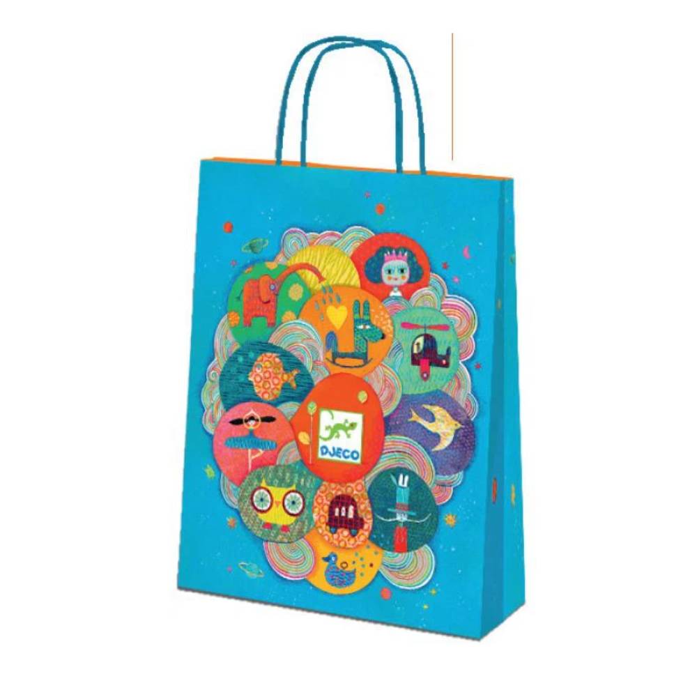 Bolsa grande Universo Azul Bolsa grande Universo Azul - Imagen 1