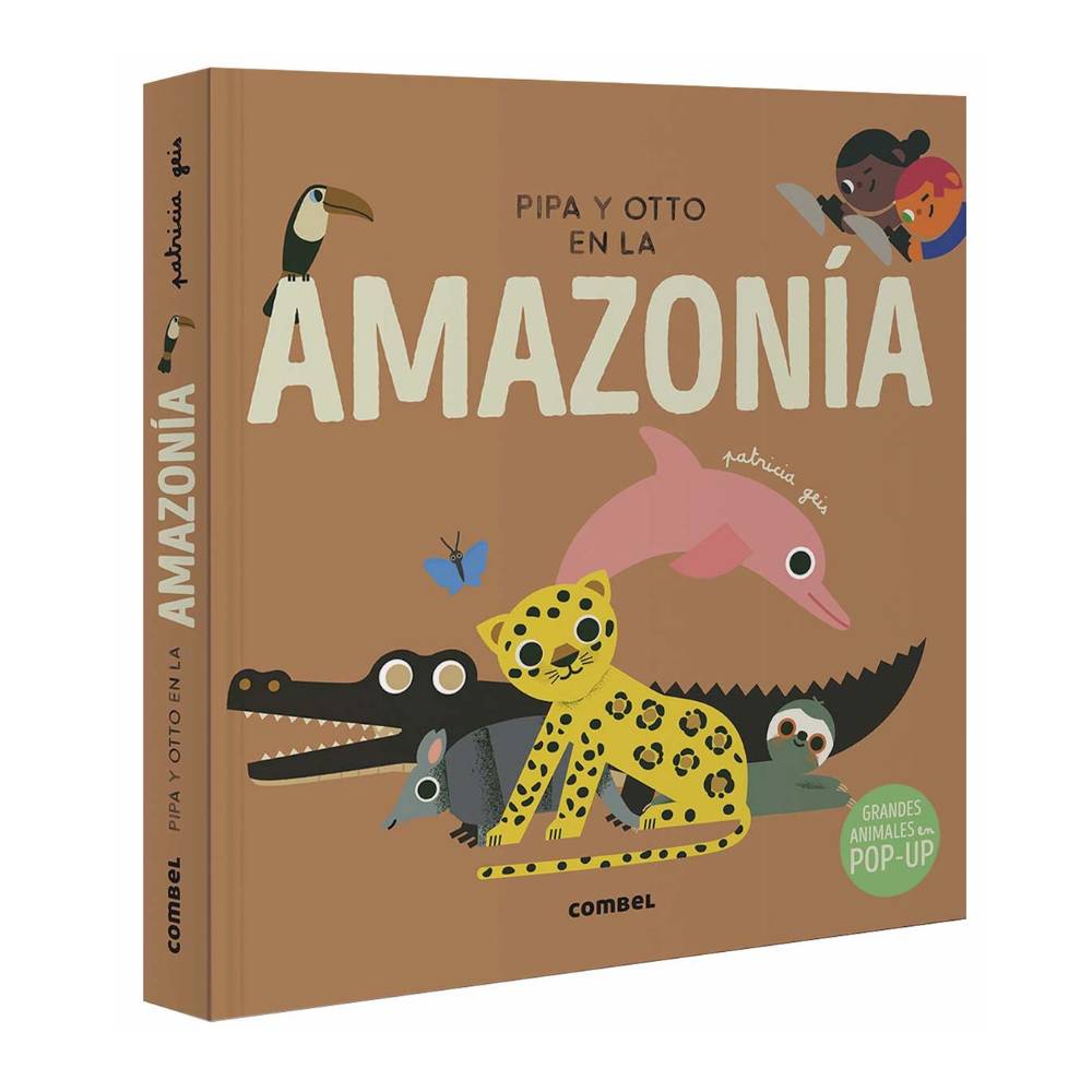 Pipa y Otto en la amazonia Combel Pipa y Otto en la Amazonía te llevarán en un viaje por la exuberante Amazonía. Descubre la diversidad de la fauna y la flora con las fotografías de Pipa.