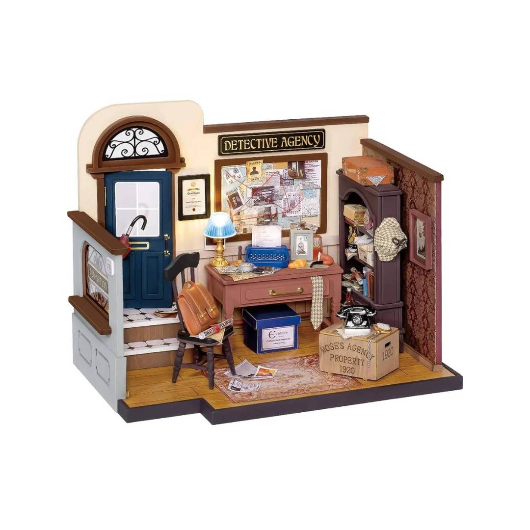 Casa en miniatura Agencia de Detectives Casa en miniatura Agencia de Detectives
