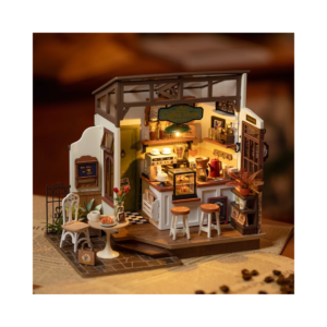 Casa en miniatura café