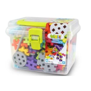 Explora la diversión y aprendizaje con Meli BASIC CONSTRUCTOR TRAVEL BOX 250 piezas, un juego que despierta la imaginación y desarrolla habilidades motoras.