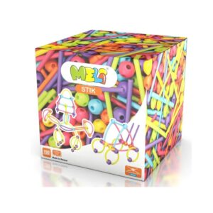 Explora la diversión y aprendizaje con Meli STIK 150 piezas, un juego que despierta la imaginación y desarrolla habilidades motoras.