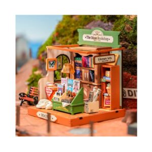 Casa en miniatura Librería The Muse