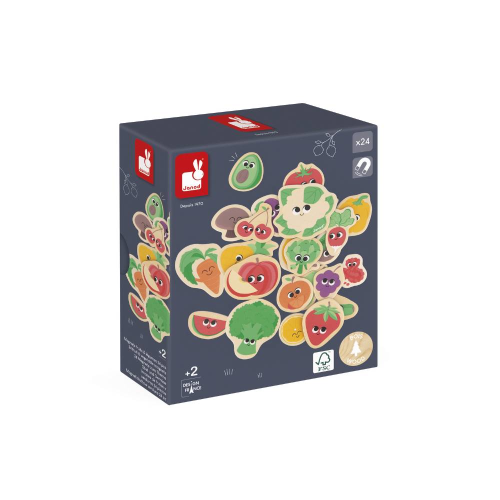 IMANES DE FRUTAS Y VERDURAS 24 PIEZAS IMANES DE FRUTAS Y VERDURAS 24 PIEZAS