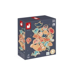 IMANES DEL MUNDO MARINO 24 PIEZAS