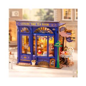 Casa en miniatura salón de té
