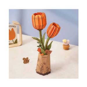 Flor de madera Orange Tulip