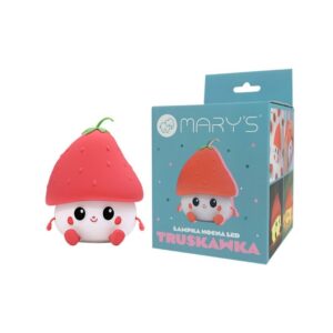Mary`s Lámpara de noche led fresa