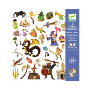 Pegatinas fantasía medieval