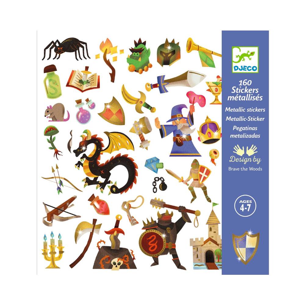 Pegatinas fantasía medieval Pegatinas fantasía medieval