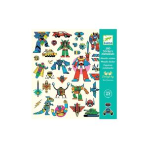 Pegatinas robots