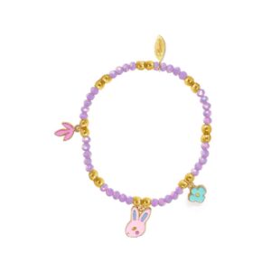Plume brazalete Rose