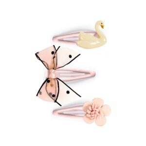 Plume clips Violette