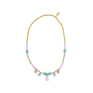 Plume collar Camélia