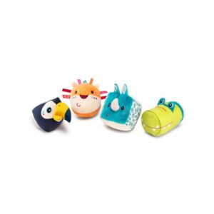 JUEGO DE CUATRO FIGURAS DE LA SELVA