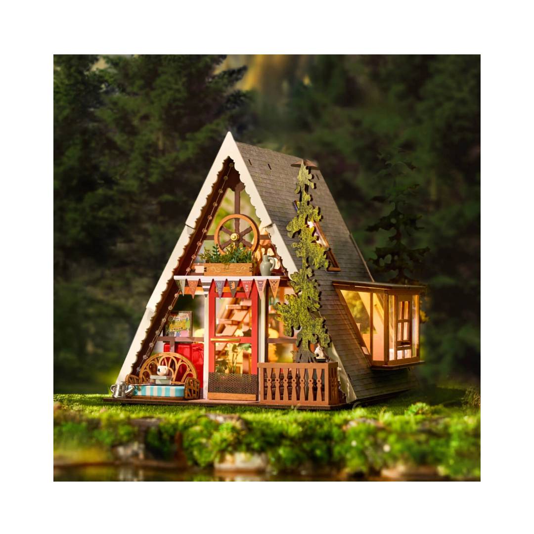 Casa en miniatura Cabaña Casa en miniatura Cabaña