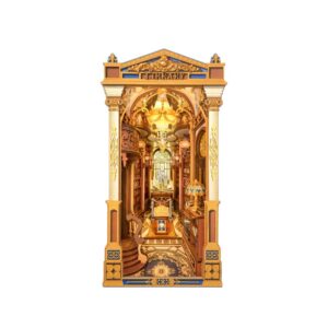 Maqueta sujeta libros Library of Wonders