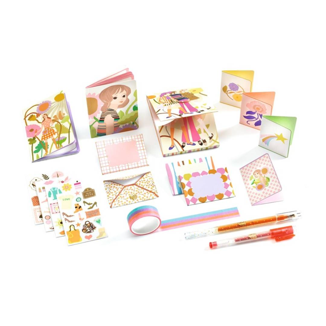 Djeco Set de Papelería Tinou – Papelería Infantil Creativa (1) Djeco Set de Papelería Tinou – Papelería Infantil Creativa - Imagen 1