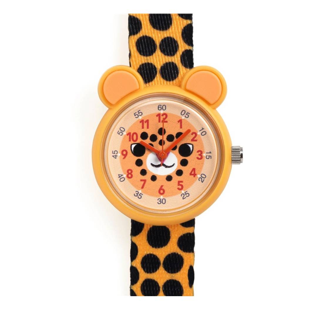 Reloj Infantil Djeco Ticlock – Guepardo Reloj Infantil Djeco Ticlock – Guepardo - Imagen 1