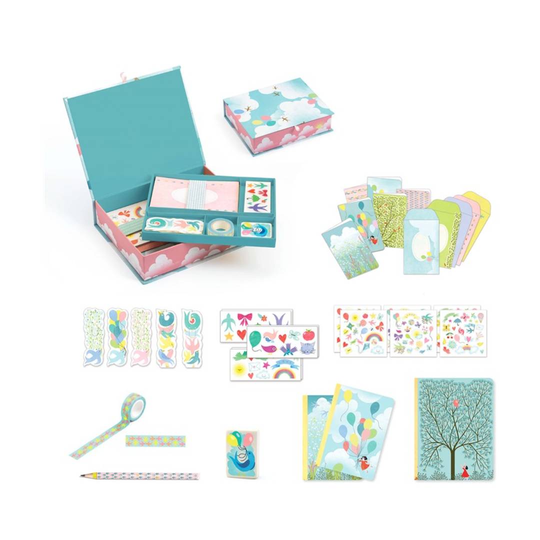 Set de Papelería Infantil Djeco – Charlotte (1) Set de Papelería Infantil Djeco – Charlotte - Imagen 1
